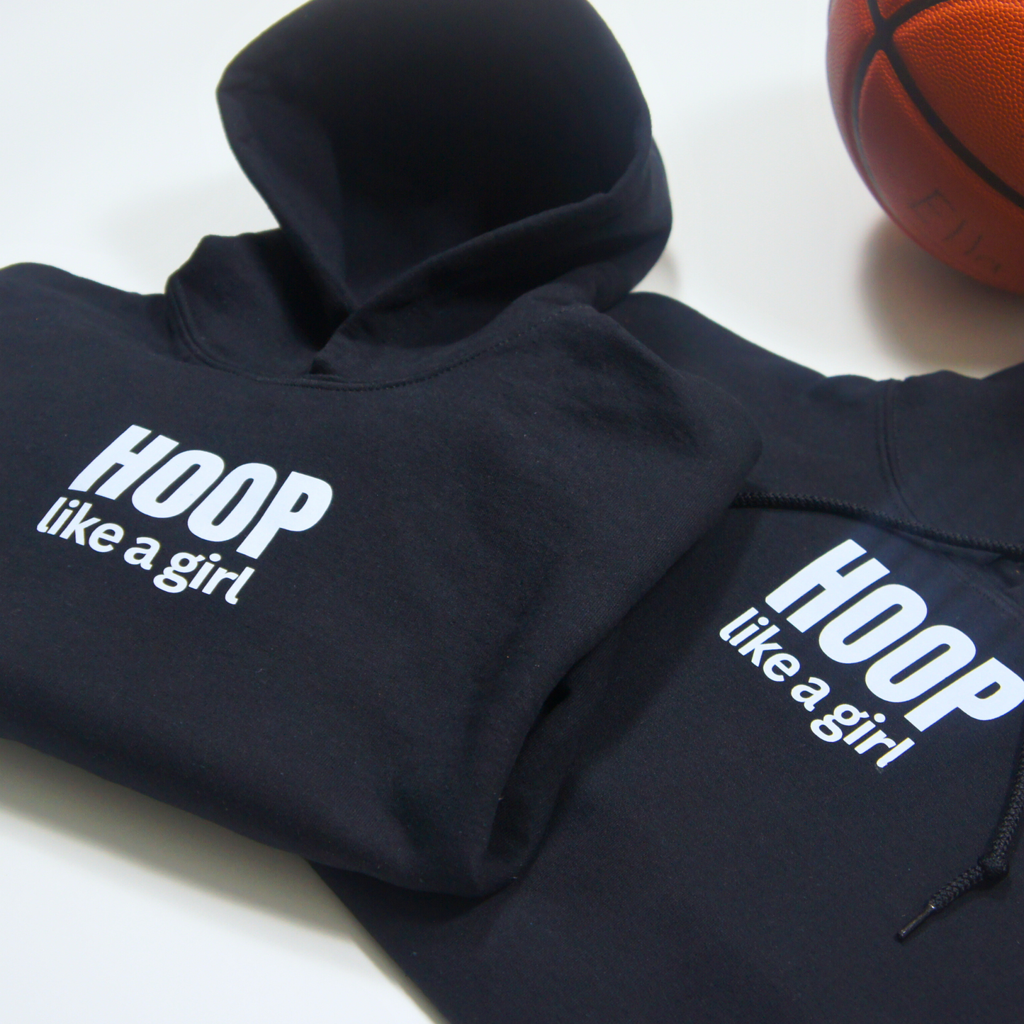 Hoop Like a Girl Classic Hoodie