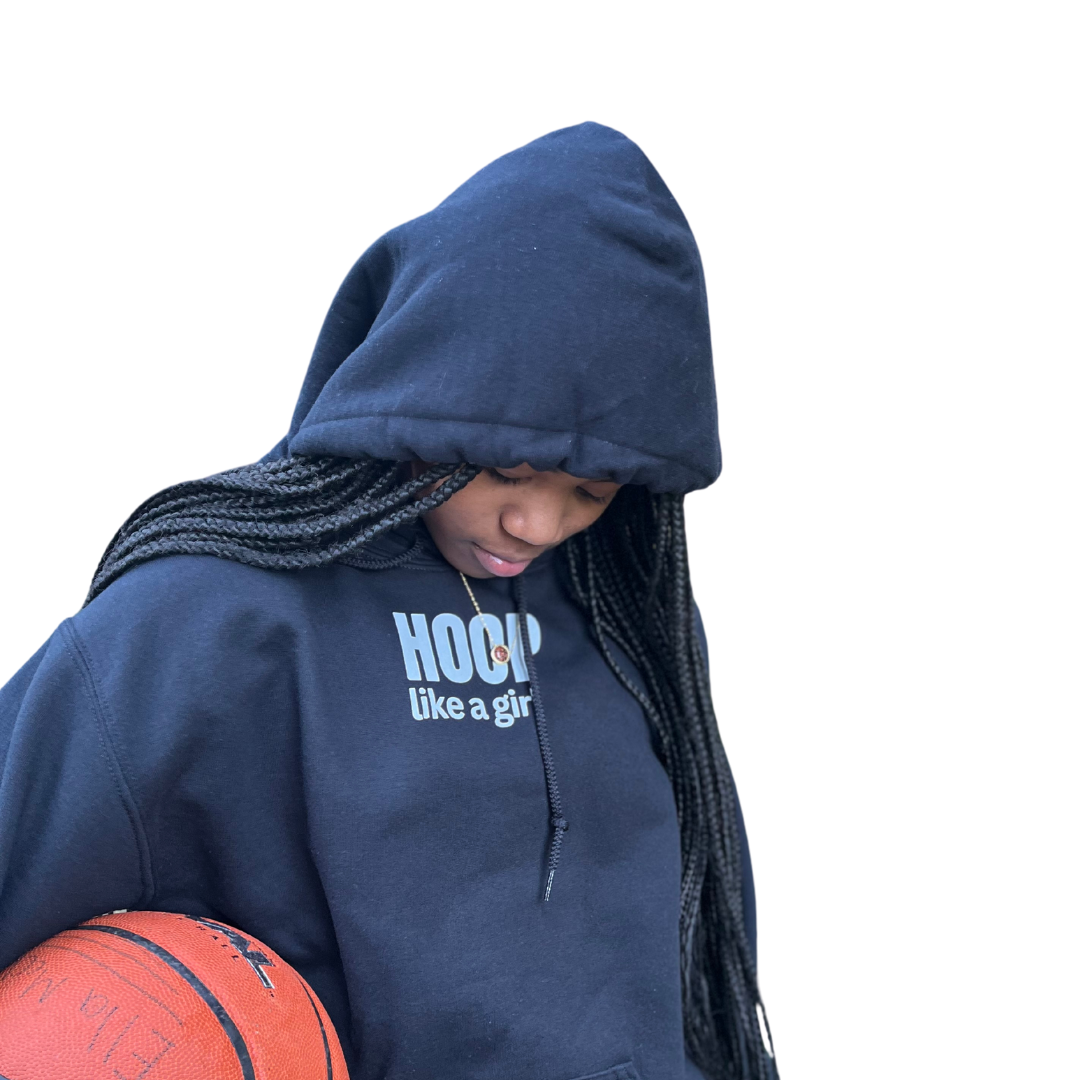 Hoop Like a Girl Classic Hoodie